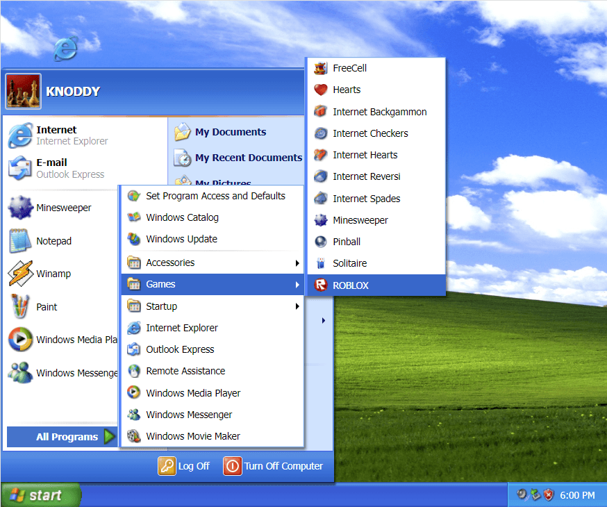 Windows xp computer!